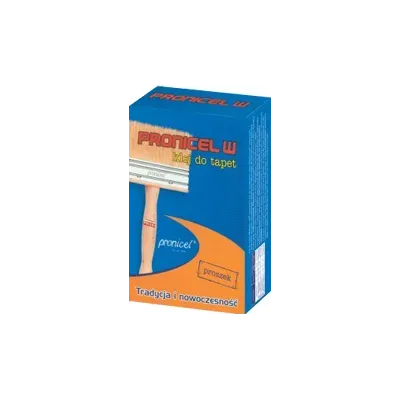 Klej do tapet PRONICEL W stosowany jest do przyklejania tapet papierowych, winylowych i akrylowych do tynku cementowego, cementowo-wapiennego, do płyt kartonowo-gipsowych (suchy tynk).