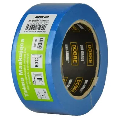 Maskująca taśma do zabezpieczania powierzchni przed malowaniem.