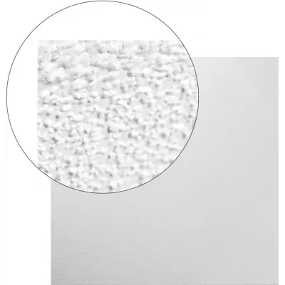 Panel sufitowy z płyty gipsowo kartonowej o gładkiej, matowo-białej powierzchni i delikatnej, piaskowej fakturze, kolor biały NCS 0300.
Służy do wykonywania kasetonowych sufitów podwieszanych w pomieszczeniach o wilgotności względnej nie przekraczającej 90%. Ze względu na swoje właściwości najbardziej zalecany do biur, hoteli, obiektów handlowych, w szkolnictwie i służbie zdrowia.