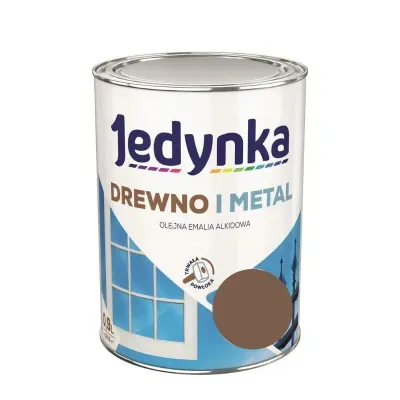 JEDYNKA-Emalia-do-drewna-i-metalu-brązowy-0-9l.jpg