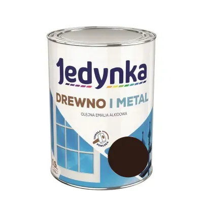 JEDYNKA-Emalia-do-drewna-i-metalu-brąz-czekoladowy-0-9l.jpg