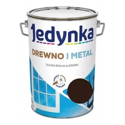 JEDYNKA-Emalia-do-drewna-i-metalu-brązowy-czekoladowy-5l.jpg