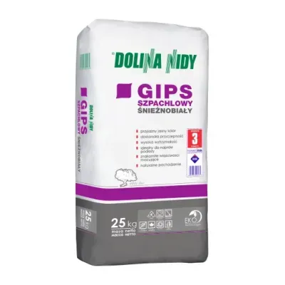 DOLINA NIDY GIPS SZPACHLOWY 25kg SYPKI  ŚNIEŻNOBIAŁY.jpg