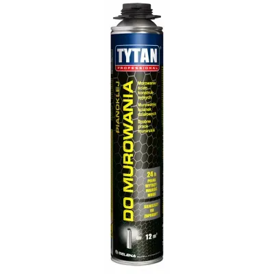 To jednokomponentowy, nowoczesny i gotowy do użycia pianoklej do murowania na cienkie spoiny. Produkt przeznaczony do wykonywania zewnętrznych i wewnętrznych murów z bloczków z betonu komórkowego o wysokiej dokładności wymiarowej (kategorii TLMB, przy czym zaleca się stosowanie bloczków o maksymalnej odchyłce wysokości i płaskości nie większej niż ±0,3 mm) oraz z pustaków ceramicznych szlifowanych typu LD (maksymalna odchyłka wysokości ±0,3 mm, a płaskości powierzchni nie większej niż 0,3 mm). Pianoklej do murowania wykazuje bardzo dobrą przyczepność do typowych elementów murowych takich jak: beton komórkowy, pustaki ceramiczne, cegła, beton, tynk. 