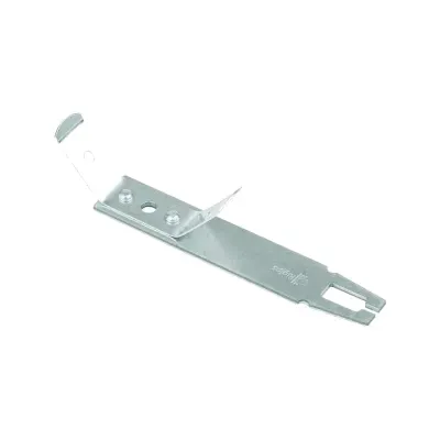 Wieszak z elementem rozprężnym do montażu konstrukcji sufitów kasetonowych.
