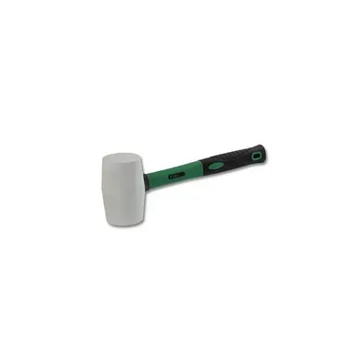 Młotek gumowy:
- rękojeść wykonana z elastycznego materiału
- trzonek: włókno szklane