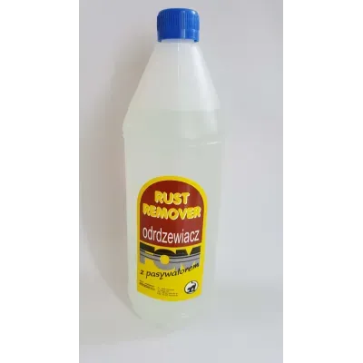 Odrdzewiacz FOM jest wodnym roztworem soli fosforanowych z dodatkiem kwasu fosforowego i środków powierzchniowoczynnych. Środek znajduje zastosowanie do odrdzewiania powierzchni stalowych i żeliwnych.