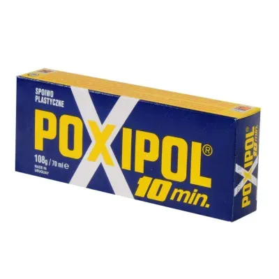 POXIPOL® jest klejem dwuskładnikowym, prostym w przygotowaniu i użyciu.
Może być stosowany do szerokiej gamy materiałów, takich jak: metal, cement, fajans, drewno, marmur, plastik, szkło, beton, materiały włókno-cementowe, ceramika, granit, porcelana.
Ze względu na dużą wytrzymałość i trwałość jest idealny do wykonania napraw w domu, w warsztacie, samochodzie, w pracy, przy uprawianiu hobby oraz przy pracach rękodzielniczych. 