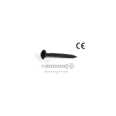 Wkręt fosfatowany do mocowania płyt kartonowo-gipsowych:
- wkręt stalowy, fosfatowany
- wkręt wykorzystywany do mocowania płyt kartonowo-gipsowych do konstrukcji nośnej z profili drewnianych