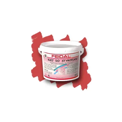 Gotowy do użycia, wodorozcieńczalny klej akrylowy do stosowania wewnątrz pomieszczeń, do przyklejania twardych płyt piankowych, płyt styropianowych, na sufitach, ścianach, tynkach, betonie, płytach budowlanych i elementach murowanych. Także do przyklejania ekranów zagrzejnikowych.