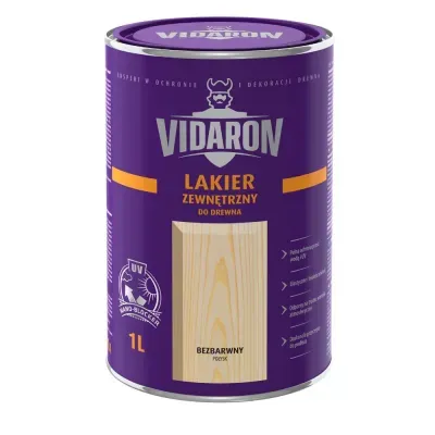 Nowoczesny lakier opracowany z myślą o lakierowaniu drewna użytkowanego na zewnątrz pomieszczeń. Chroni lakierowane powierzchnie przed destrukcyjnym działaniem wody, zmiennymi warunkami atmosferycznymi oraz wilgocią. Nowoczesna formuła UV NANO-BLOCKER, oparta na dyspersji nanocząsteczek tlenku ceru, zabezpiecza włókna drewna przed rozpadem spowodowanym wpływem promieniowania UV.