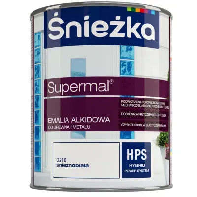 Supermal® Emalia Alkidowa przeznaczona jest do stosowania w pomieszczeniach mieszkalnych, przeznaczonych na stały pobyt chorych, w budynkach służby zdrowia, pomieszczeniach przeznaczonych na stały pobyt dzieci i młodzieży, w budynkach oświaty, a także w pomieszczeniach przeznaczonych do przechowywania produktów żywnościowych (bez bezpośredniego kontaktu z żywnością).
- HYBRID POWER SYSTEM - nowoczesna technologia hybrydowa zapewniająca doskonałe parametry produktu
- spełnia wymagania dla pomieszczeń użyteczności publicznej i służby zdrowia
- odporna na środki dezynfekujące*
- odporna na wodę i zmienne czynniki atmosferyczne
- łagodny zapach
- doskonała przyczepność do podłoża
- wysoka odporność na żółknięcie oraz czynniki mechaniczne
- doskonała wydajność i krycie
- szybkoschnąca, elastyczna powłoka
- bez gruntu do powierzchni drewnianych