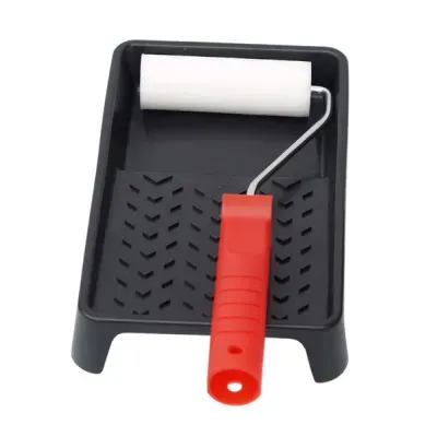 Kuweta z gąbka jest to zestaw przeznaczony do malowania powierzchni płaskich farbami na bazie wody oraz lakierów rozpuszczalnikowych. 