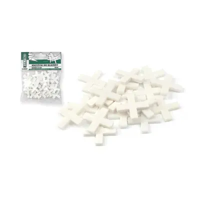 Krzyżyki do glazury:
- wykonane z tworzywa sztucznego
- pakowane w opakowania na zawieszkach typu euro