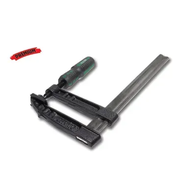 Ścisk stolarski:
- dwukomponentowa rękojeść
- mocna konstrukcja 