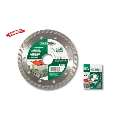 Tarcza diamentowa turbo do cięcia na sucho.