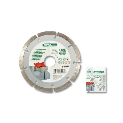 Tarcza diamentowa segmentowa do cięcia na sucho.