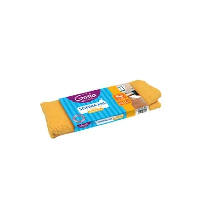 - Idealna do podłogi
- bardzo chłonna
- 100% mikrofibra
- 1 szt.
- 50cm x 60cm

Można używać  jej zarówno na sucho jak i na mokro. Nie zostawia smug ani drobinek materiału na czyszczonych powierzchniach. Kurz i brud „przykleja” się do ścierki a nie rozmazuje. Ścierka XXL jest bardzo chłonna, szybciej wysycha niż tradycyjne ścierki bawełniane. Nie trzeba używać detergentów, a ścierka i tak doskonale czyści. Można prać  ją w pralce w 60 stopniach nie używając wybielaczy i płynów zmiękczających.

Ścierka idealnie nadaje się do czyszczenia: drewnianych podłóg, płytek i paneli podłogowych, schodów, tarasów, karoserii samochodowej.