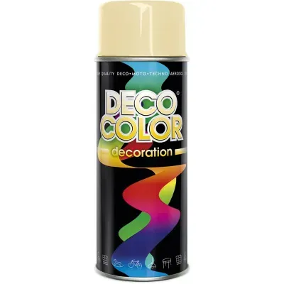 Uniwersalny lakier syntetyczny na bazie rozpuszczalnika, do malowania powierzchni z metalu, drewna, ceramiki, szkła, wikliny, kartonu, tkanin, kwiatów żywych i sztucznych oraz niektórych tworzyw sztucznych i plastików. 