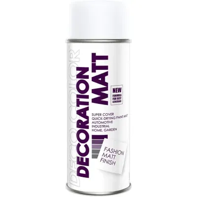 Linia wyjątkowo dekoracyjnych lakierów o wykończeniu satynowo-matowym. Uniwersalny lakier syntetyczny na bazie rozpuszczalnikowej do malowania powierzchni z metalu, drewna, ceramiki, szkła, wikliny, kartonu, tkanin, kwiatów żywych i sztucznych, oraz niektórych tworzyw sztucznych i plastików.