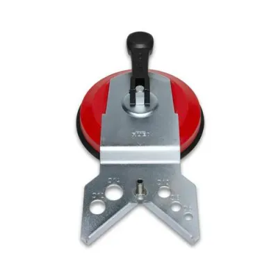 Prowadnica MULTIDRILL umożliwia dokładne centrowanie wierteł podczas wiercenia na sucho jak i na mokro.

Dzięki mocowaniu na przyssawkę prowadnica MULTIDRILL pozwala wykonywać otwory na powierzchniach poziomych i pionowych.

Prowadnica MULTIDRILL zapewnia wiercenie dokładnie w wyznaczonym miejscu, bez ryzyka przesunięcia się wiertła.