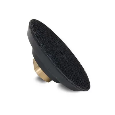 Elastyczna podstawa do mocowania nakładek polerskich RUBI.

Głowica M14 do mocowania na szlifierkach i polerkach elektrycznych.

Nakładki polerskie przytrzymywane są przez rzepy VELCRO. Podstawa zapewnia solidne i bezpieczne mocowanie na całej powierzchi nakładki.

Elastyczny korpus podstawy mocowania nakładek polerskich RUBI dostosowuje się do nierównych powierzchni. Dzięki temu jest to idealne narzędzie do polerowania kamieni naturalnych.