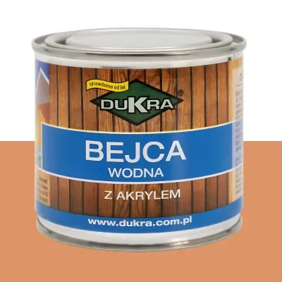 Bejca do drewna wodna cedr 250ml z akrylem Dukra