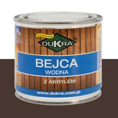 Bejca do drewna wodna palisander 200ml z akrylem Dukra