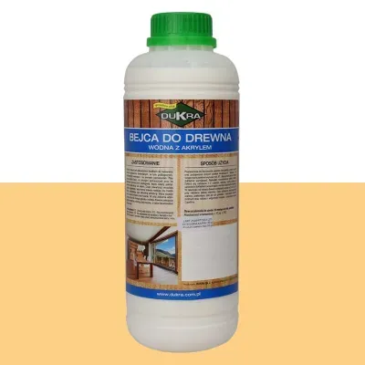 Bejca do drewna wodna sosna 1l z akrylem Dukra