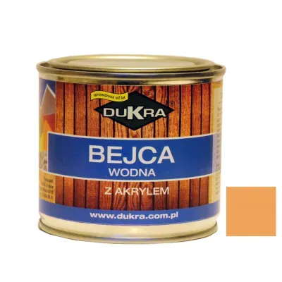 Bejca do drewna wodna sosna 250ml z akrylem Dukra