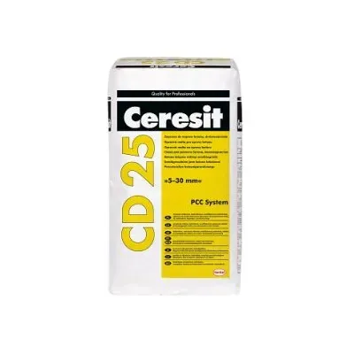 Ceresit CD25 zaprawa do napraw 25kg betonu wyrównująca od 5 do 30mm