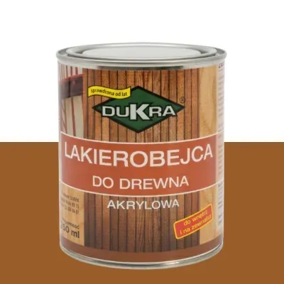 Dukra lakierobejca do drewna dąb 250ml