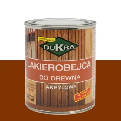Dukra lakierobejca do drewna mahoń 250ml