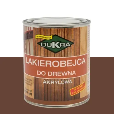 Dukra lakierobejca do drewna orzech 250ml