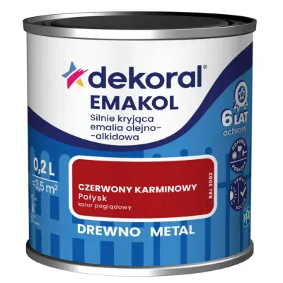 Emakol Strong czerwony karminowy 0,2l