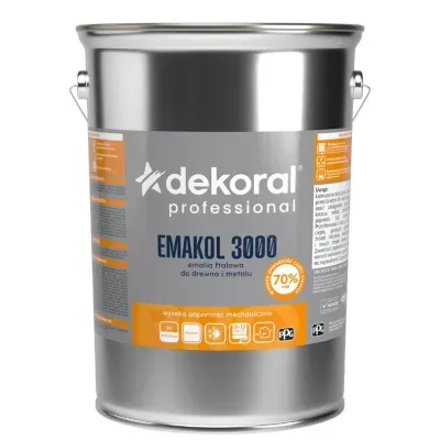 Emalia mieszalnikowa Emakol 3000 baza ZN 5l półmat Dekoral Professional