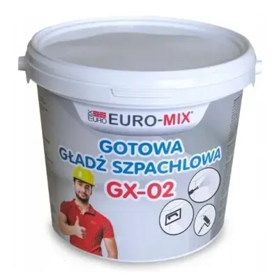 Euro-mix GX-02 2kg gotowa gipsowa gładź szpachlowa