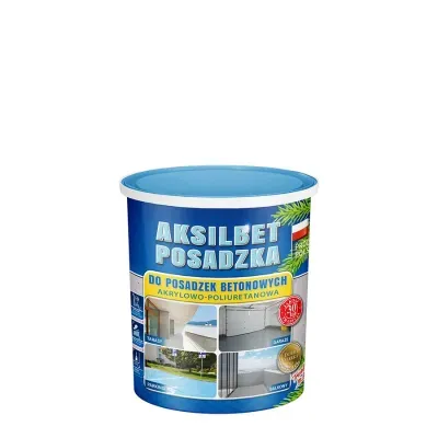 Farba do betonu Aksilbet posadzka biały RAL9010 1l Aksil