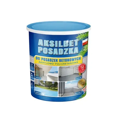 Farba do betonu Aksilbet posadzka biały RAL9010 5l Aksil