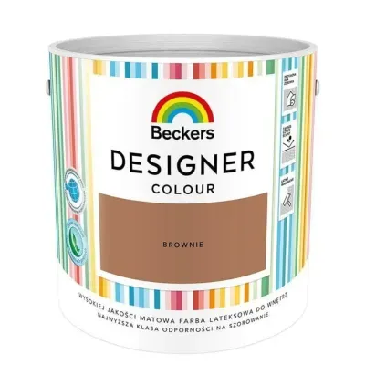 Farba wewnętrzna Designer Colour brownie 2,5l Beckers
