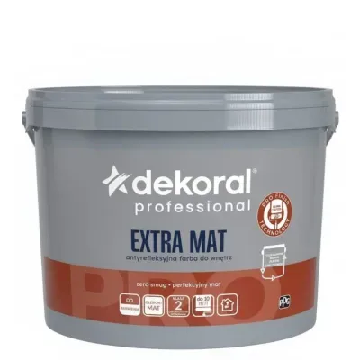 Farba wewnętrzna mieszalnikowa Akrylit Extra Mat baza WN 2,5l Dekoral Professional