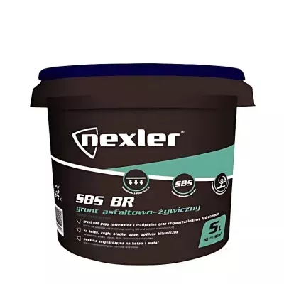 Grunt rozpuszczalnikowy SBS BR 5l Nexler
