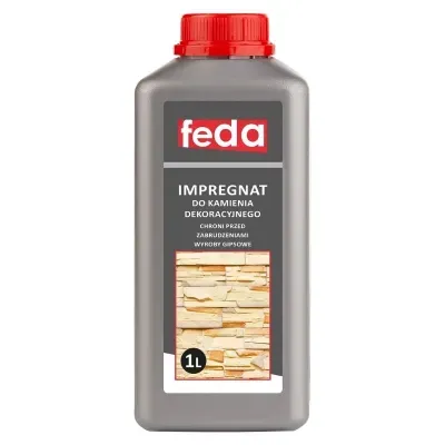 Impregnat do kamienia dekoracyjnego 1l Feda