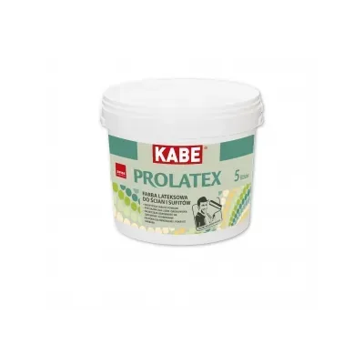 Kabe Prolatex lateksowa farba do ścian i sufitów mat 3l