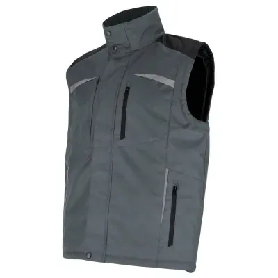 Kamizelka ocieplana Ronin rozm.XXXL szara Stalco