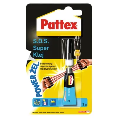 Klej błyskawiczny SOS Super Power żel 2g Pattex
