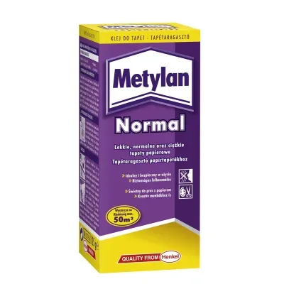 Klej do tapet papierowych Normal 125g Metylan