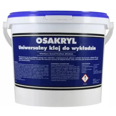 Klej do wykładzin Osakryl uniwersalny 4kg Tytan