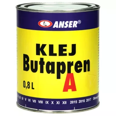 Klej uniwersalny Butapren A 800ml Anser