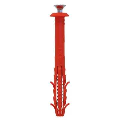 Kołek szybkiego montażu z kołnierzem 6x35mm 12szt. z 4-stronną strefą rozporu Amex